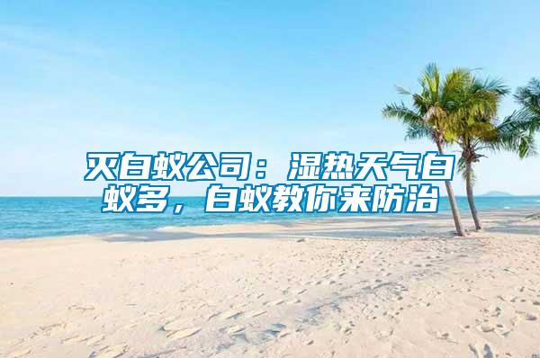滅白蟻公司：濕熱天氣白蟻多，白蟻教你來(lái)防治