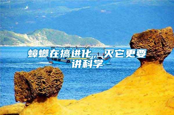 蟑螂在搞進化，滅它更要講科學