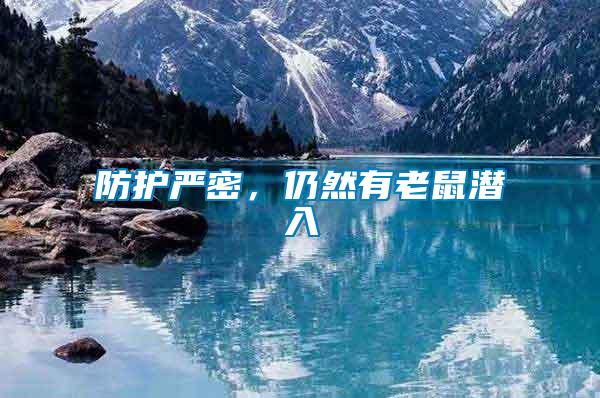 防護嚴(yán)密，仍然有老鼠潛入